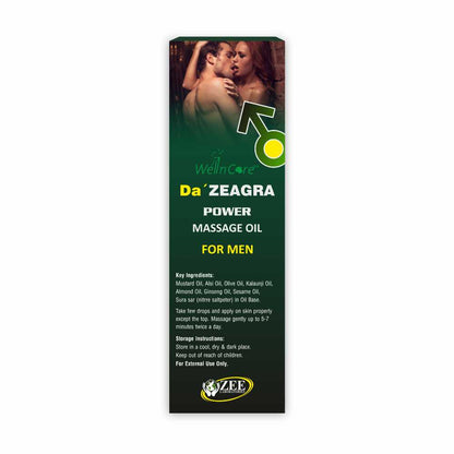 Da' ZEAGRA Power Massage Oil - زيت التدليك دا زيجرا باور
